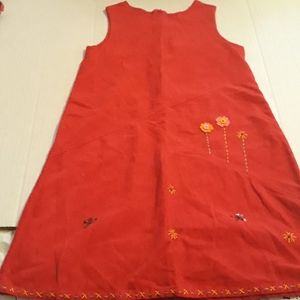 Girls Red Dress